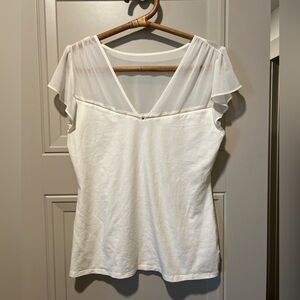 Nine West With Blouse with Sheer Top